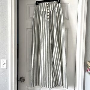 Gianni Bini high waist striped pants
